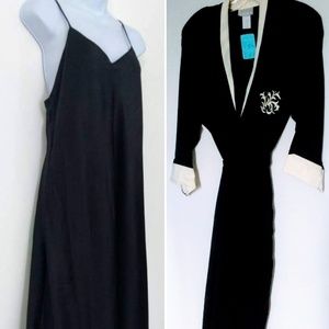 Natori 2 PC Set Gown w Wrap Robe